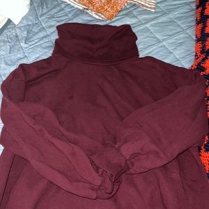 Ava-Viv - women’s size 1X comfy sweatshirt w/turtle neck